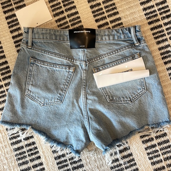 ALEXANDER WANG bite jean shorts. Never worn- new with tags. - Picture 2 of 4